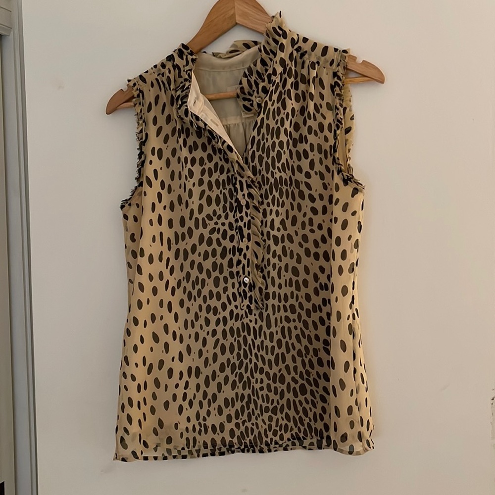 J crew sleeveless top